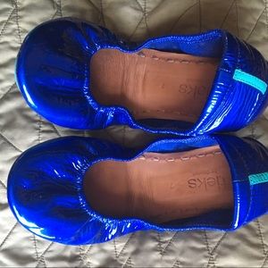 Sapphire Blue Tieks Size 7